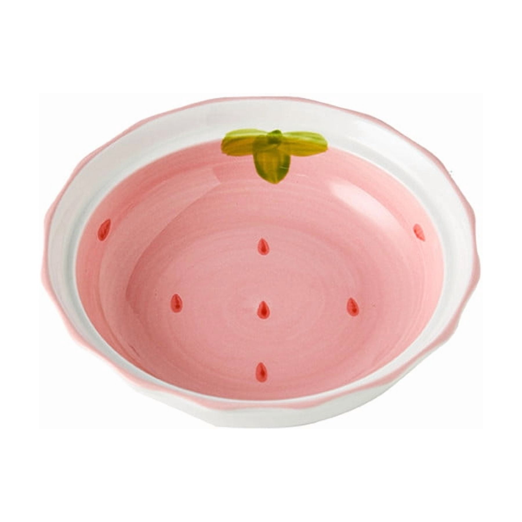 Ceramic cat bowl, pet cat drinking water, canned, cat food bowl, 5.5-inch ceramic pet cat and dog feeding bowl