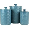 thumbnail image 1 of Ceramic kitchen jars, set of 3 - small, medium and large, 1 of 4