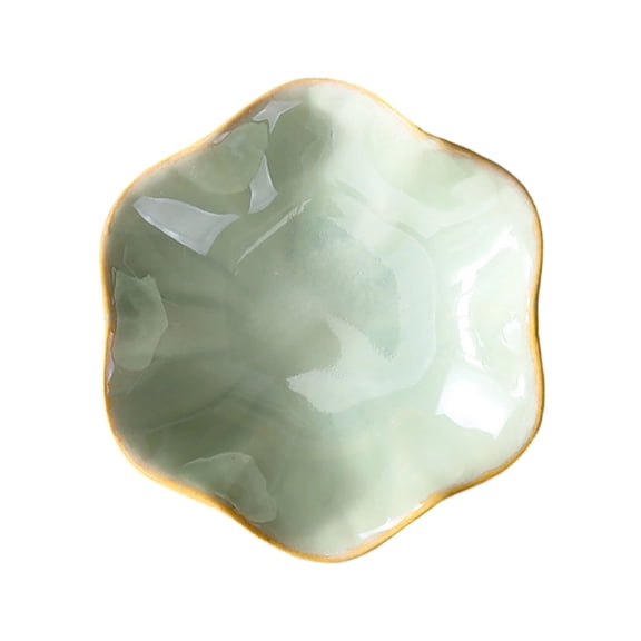 Upgraded ceramic mahjong dice dish for American tables, multi-scene tray for tiles, markers, coins and jewelry.