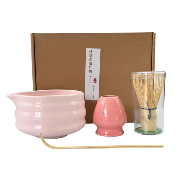 Ceramic matcha set with mouth bowl high-value tea ordering tool Japanese matcha bowl, the perfect gift for gifting