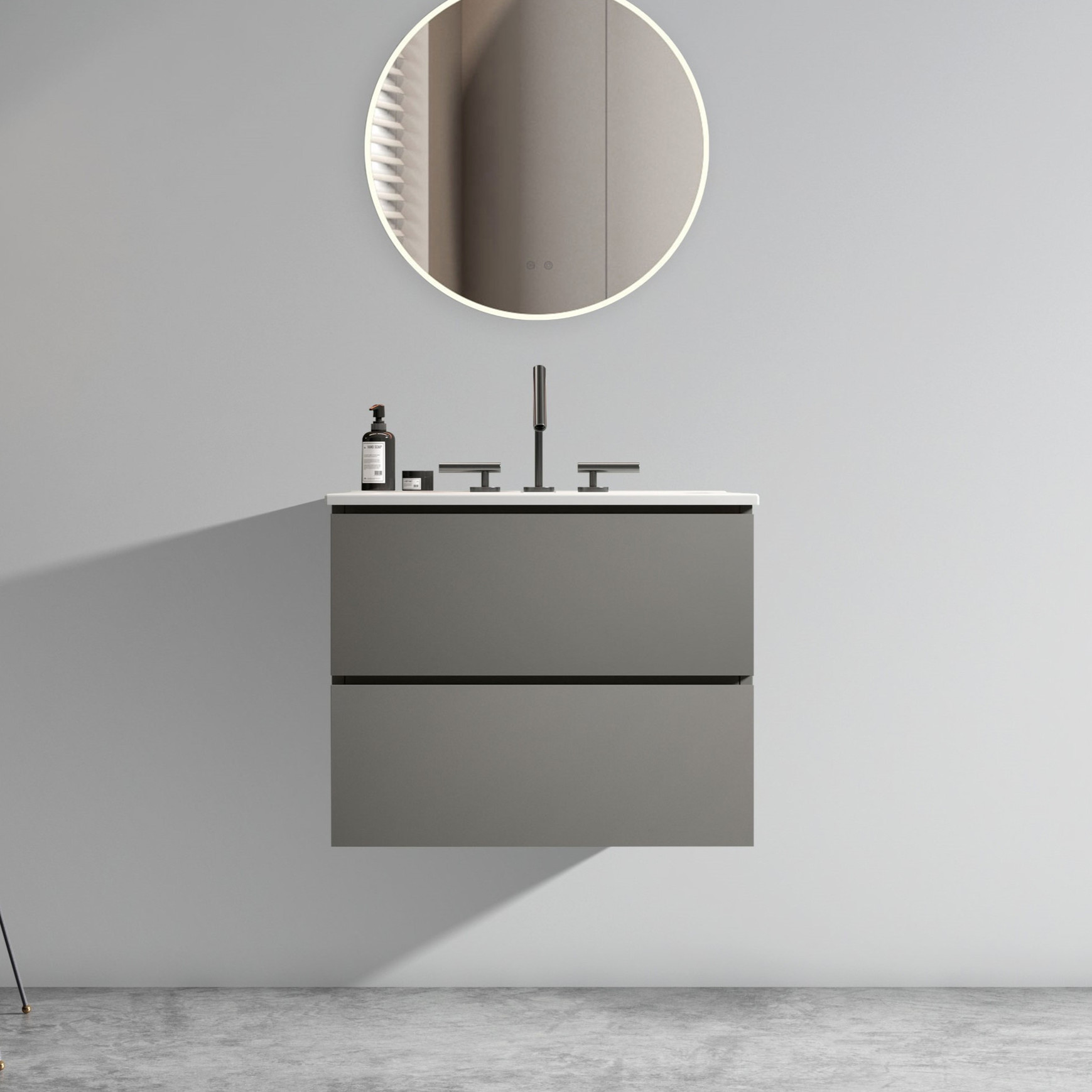 Photo inspiration: Gallery Detail: Ceramic Sink Soft Closing Drawers Bathroom Use