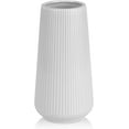 thumbnail image 1 of Neighborly Nook Grey Ceramic Vase, Small Cute Flower Vase for Pampas Grass, Home, Living Room, Dining Table, Farmhouse, Office Decor, Bedroom, Table, and Kitchen Shelf (Grey), 1 of 14