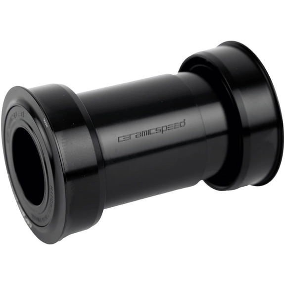 CeramicSpeed BB ALPHA Bottom Bracket - EVO386, 86.5mm, For 24mm/Shimano Spindle, Road, Black