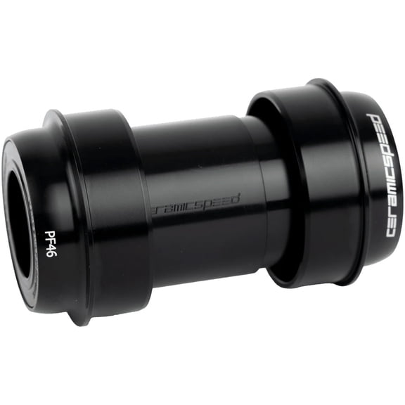 CeramicSpeed BB ALPHA Bottom Bracket - PF30, 68mm, For 24mm/Shimano Spindle, Road, Black