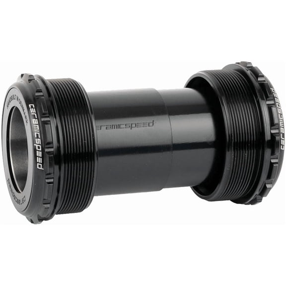 CeramicSpeed BB ALPHA Bottom Bracket - T47, 73mm, For 30mm Spindle, MTB, Black