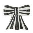 thumbnail image 1 of Ceramics Bow Decorative Candle Base, Sturdy Holder for Pillar Candles, Festive Table Centerpiece & Holiday Display, 1 of 6