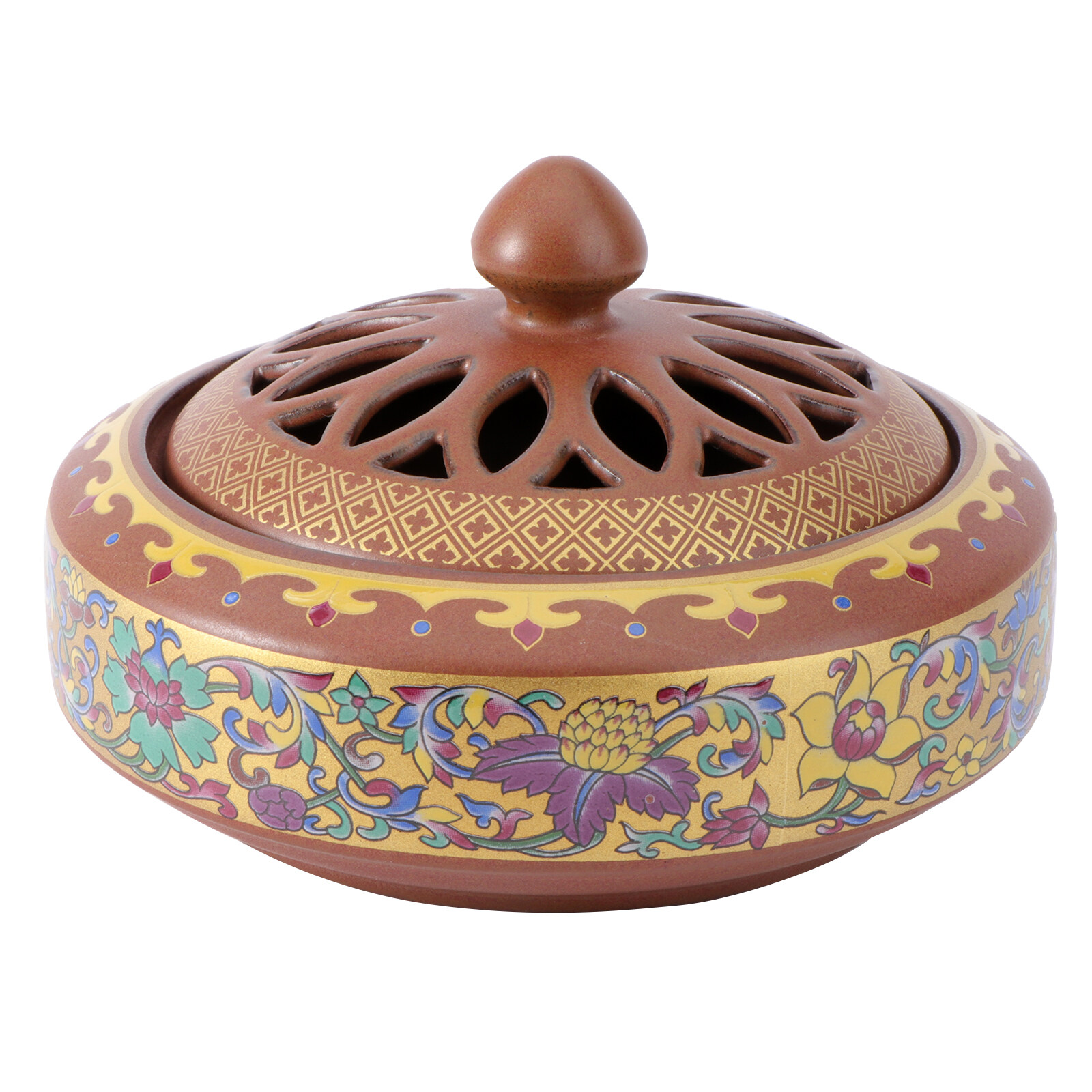 Ceramics Incense Burner Chic Porcelain Censer Creative Incense Holder Home Teahouse Aromatherapy