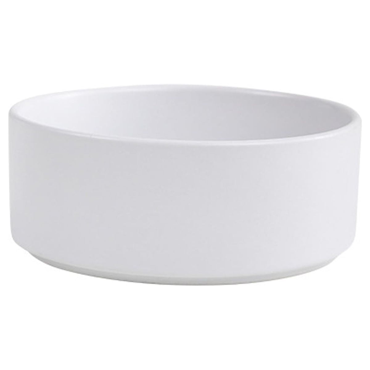 Ceramics Pet Bowl Dog Food Bowl Cat Dish Large Dog Water Bowl Protect Cervical Spine, Diameter 20cm