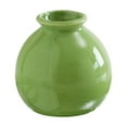 thumbnail image 1 of Ceramics Vase for Flowers - 2.7" Mini Table Vase & Handmade Small Grass Green Accent for Boho Home Decor, Neutral Bud Vases as Decorative Shelf Decor or Wedding, 1 of 6