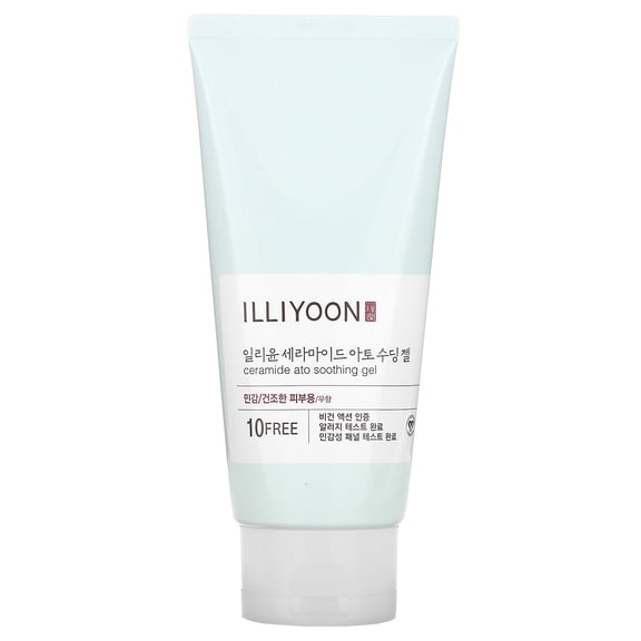 Illiyoon Ceramide Ato Soothing Gel - Vegan Facial Moisturizer for All Skin types, 5.9 Fl Oz