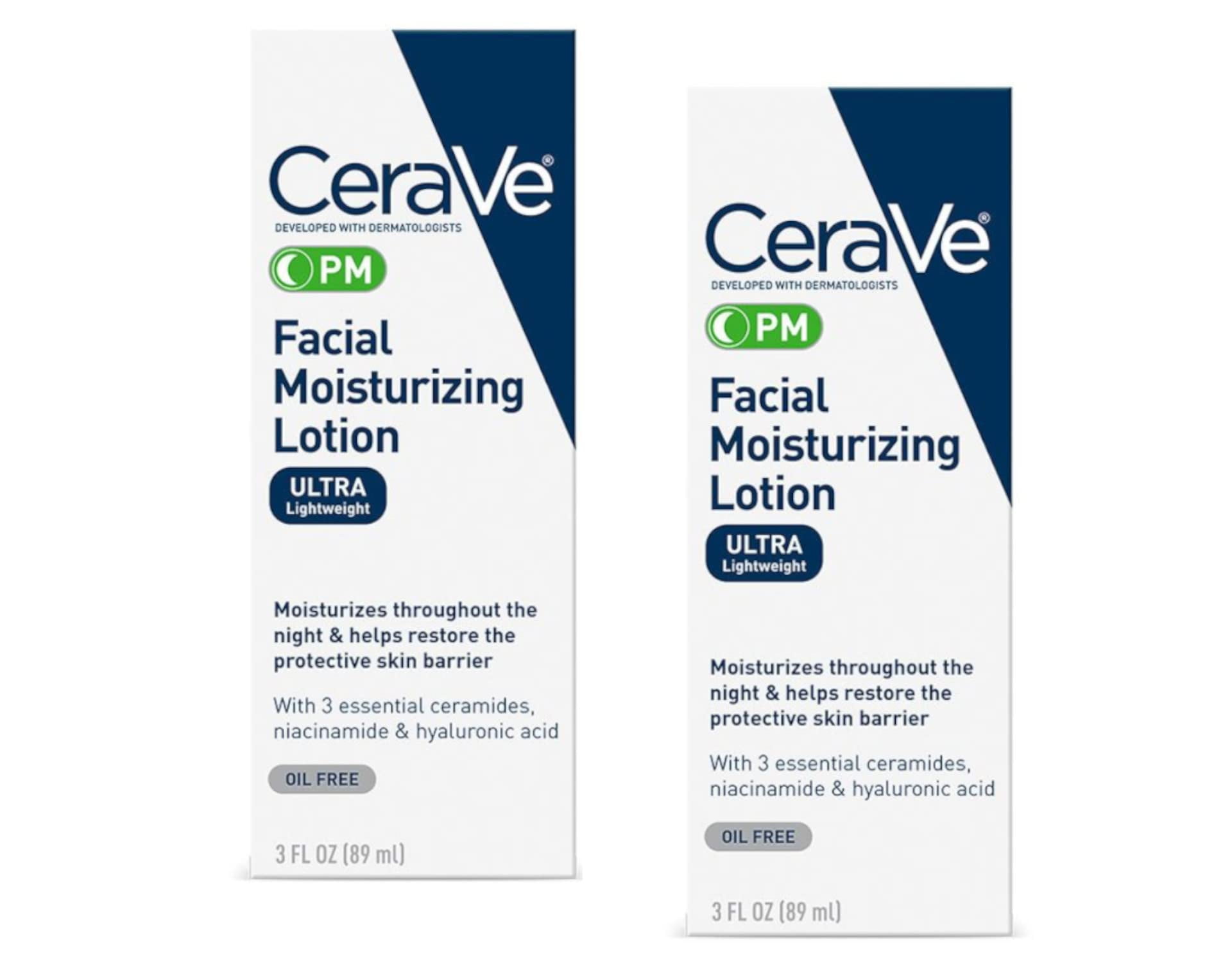 Cerave Facial Moisturizing Lotion Pm 3 Oz (2 Pack)