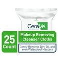 Cerave Facial Cleansing Cloths, Moisturizer & Waterproof Makeup Remover