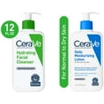 thumbnail image 1 of Cerave Normal to Dry Cleanser & Moisturizer Set, 1 of 4