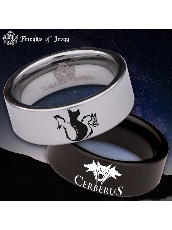 Cerberus Tungsten Carbide Ring