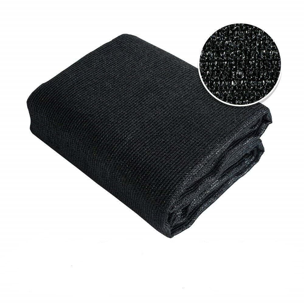 Cerbior 90%UV Sunblock Shade Cloth for Pergola Garden Plant Cover Porch 6x16ft, Black