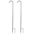 thumbnail image 1 of Cerbior Shepherds Hook 65 inch 2 Pack, Super Strong, Rust Resistant Steel Hook Ideal for Use at Weddings, Hanging Plant Baskets, Solar Lights, Lanterns, Bird Feeders, and Wedding, 1 of 8