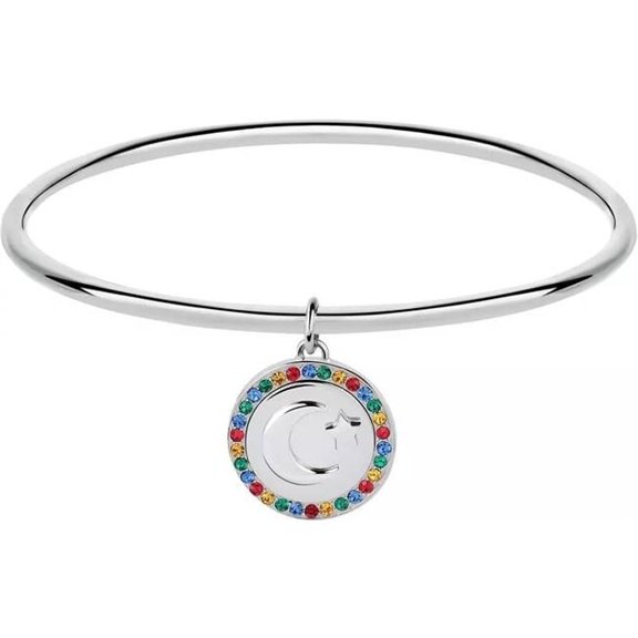 Cerchi Stainless Steel Women Bracelet, Blue