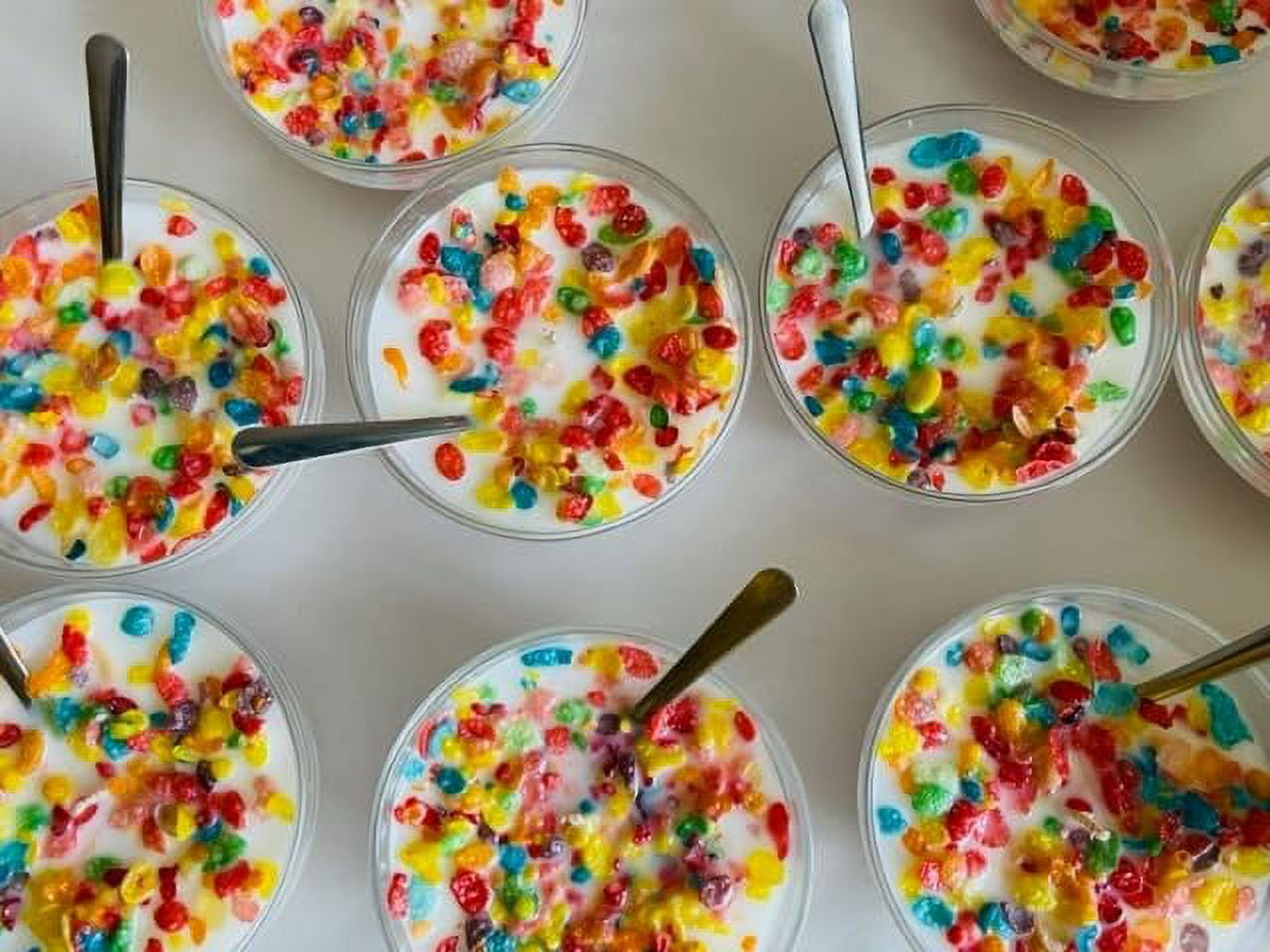 Cereal Bowl Candle Authentic Pebbles Cereal Scent Cute Food Candles for Cool Gifts 1 Wick