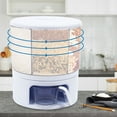 thumbnail image 1 of Cereal Container 11KG Bucket Insect-Proof Moisture-Proof Rice Container Seal, 1 of 12