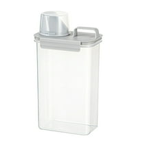 Cereal Containers Storage - Rice Airtight Storage Container, Airtight Large Dry Food Storage Containers with Pouring Spout Measuring Cup for Snacks Grain Rice,BPA Free Dispenser Plastic Bin