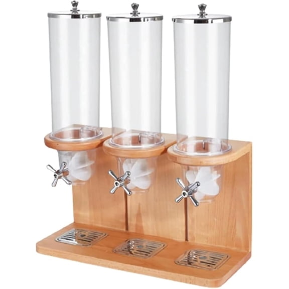 Cereal Dispenser Countertop Counter Top Rotating Cereal Grain Food Dispenser