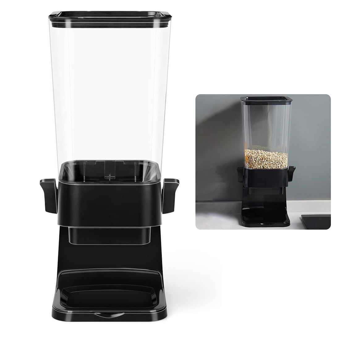 Cereal Dispenser Large Cereal Containers Storage Dispenser For Pantry