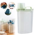 thumbnail image 1 of Cereal Dispenser Storage Dispenser Plastic Airtight Container With Pour Spout And Measuring Cup 101 fl oz Capacity Sealed Storage Organizer For Pantry Cabinet Refrigerator Utility Room, 1 of 9