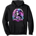 Cereal Killer Breakfast Cereal Bowl Cereals Grim Reaper Pullover Hoodie