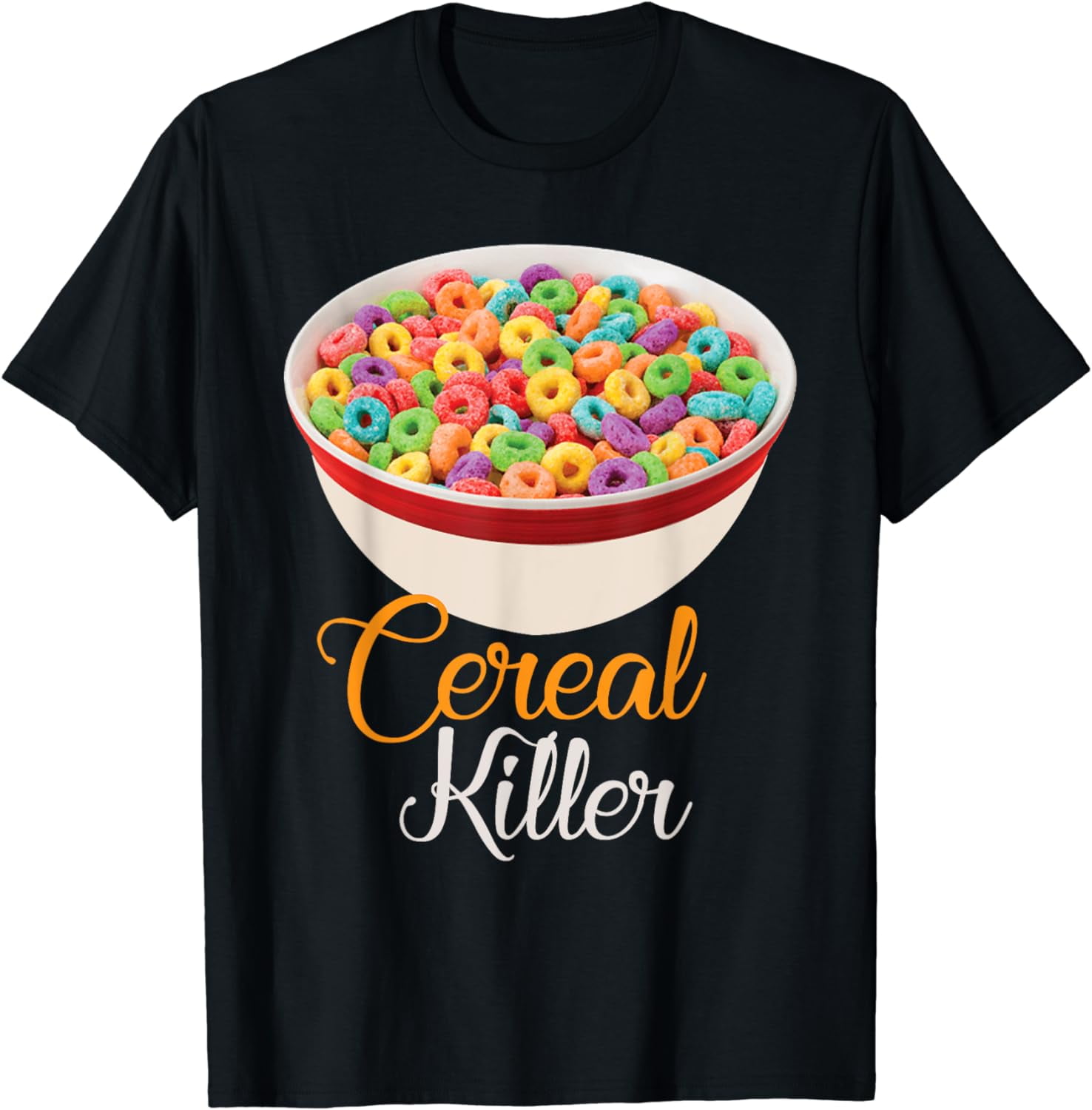 Cereal Killer - Funny Breakfast T-Shirt - Walmart.com