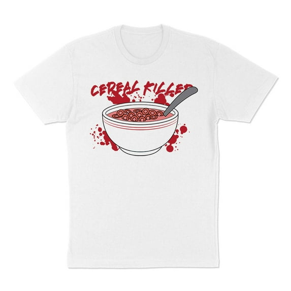 Cereal Killer Shirt Unisex Large White