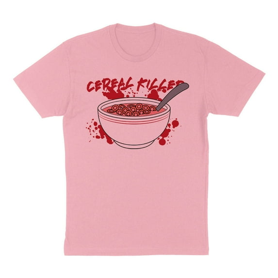 Cereal Killer Shirt Unisex X-Large Pink