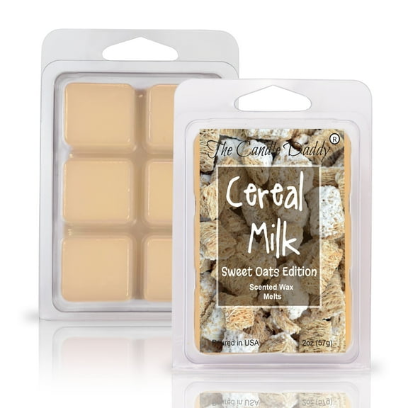 Cereal Milk - Sweet Oats Cereal Version Scented Wax Melt - 1 Pack - 2 Ounces - 6 Cubes