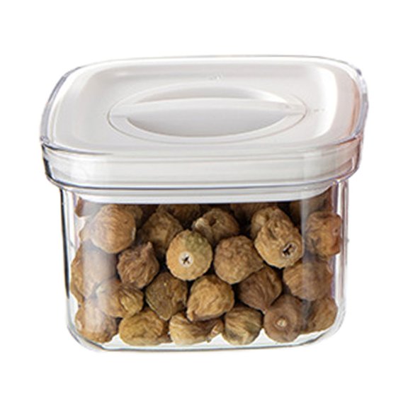 Cereal Storage Box Large Capacity Transparent Airtight Food Storage Container Sealed Storage Tank Kitchen Organizer