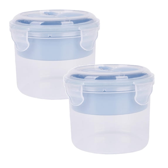 Cereal Yogurt Container Reusable Parfait Cups with Lids