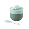 thumbnail image 1 of Cereal and dinner bowls Soup Cup Soup Bowl Breakfast Milk Cup Takeaway Portable Mini Soup Can Office Worker Cereal Cup, 1 of 8