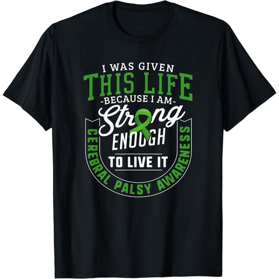 Cerebral Palsy Awareness Shirts Support Brain Life Strong