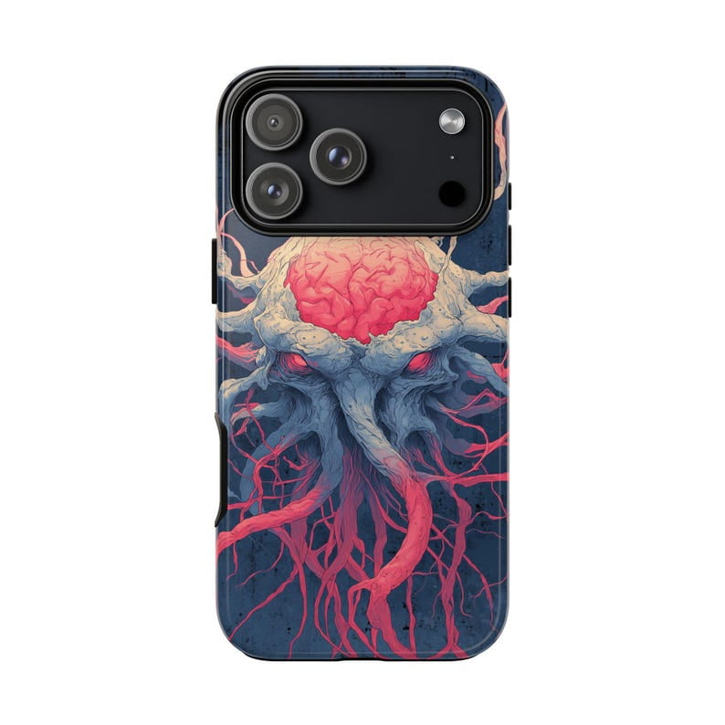 Cerebral Tentacle Void Mindscape Abstract Art Case with iPhone 17 to 11 ...