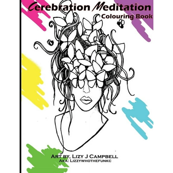 Cerebration Meditation Adult Coloring Book, (Paperback)