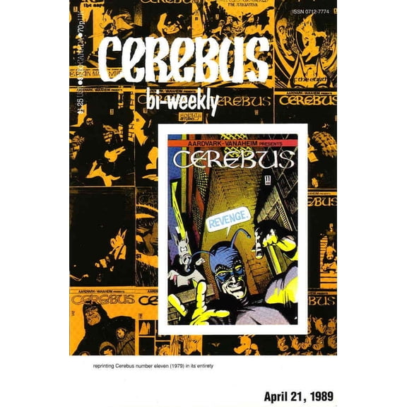 Cerebus Bi-Weekly #11 VF ; Aardvark-Vanaheim Comic Book