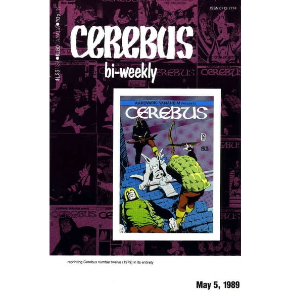 Cerebus Bi-Weekly #12 VF ; Aardvark-Vanaheim Comic Book