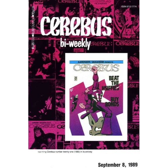 Cerebus Bi-Weekly #21 VF ; Aardvark-Vanaheim Comic Book