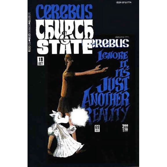 Cerebus: Church And State #19 VF ; Aardvark-Vanaheim Comic Book
