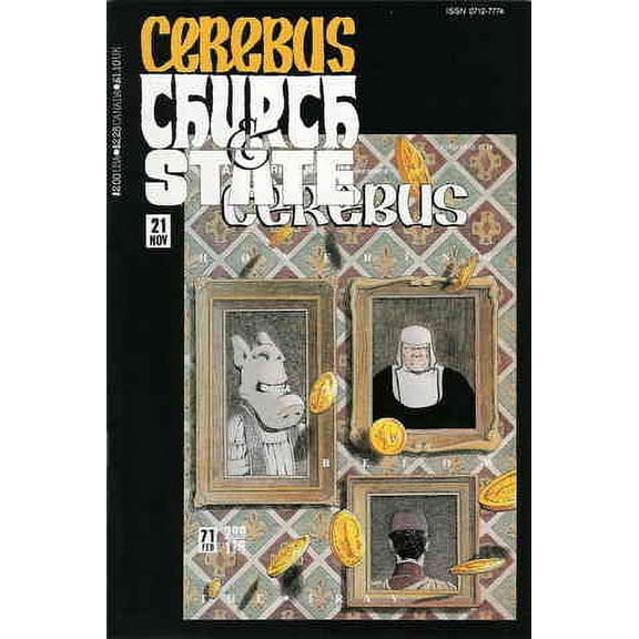 Cerebus: Church And State #21 VF ; Aardvark-Vanaheim Comic Book