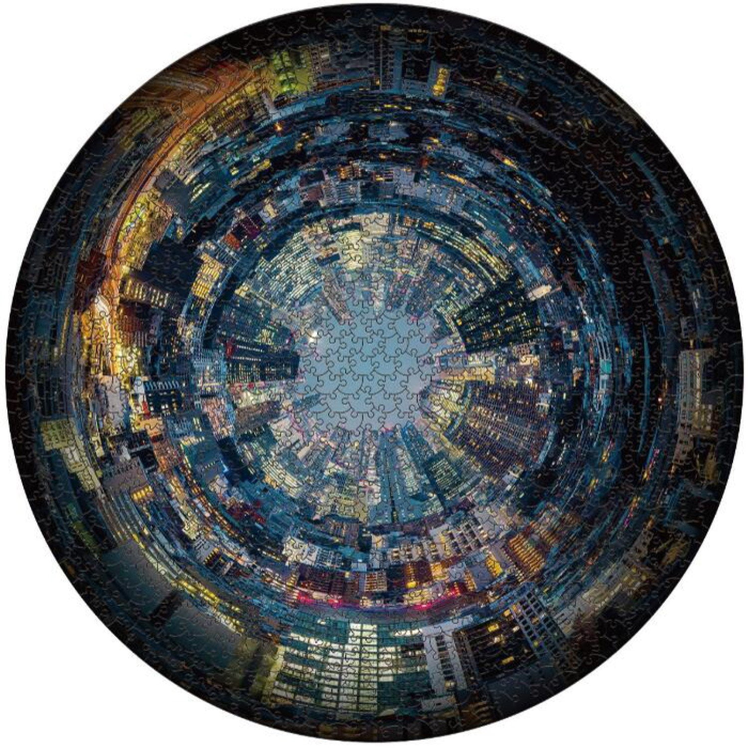 Cerem 1000 Pieces Jigsaw Puzzle - Round Art Puzzle for Wall Decor ...