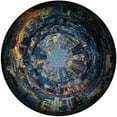 thumbnail image 1 of Cerem 1000 Pieces Jigsaw Puzzle - Round Art Puzzle for Wall Decor - Difficult and Challenge Game - Large 27 Inch - City View, 1 of 7