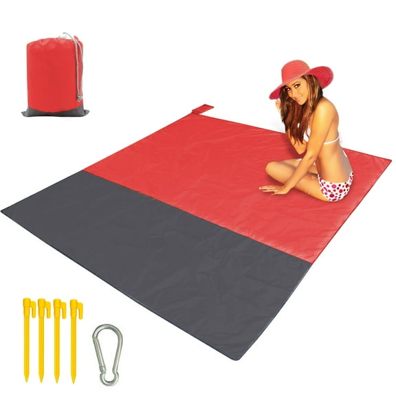Cerem 83" x 79" Lightweight Beach Blanket