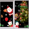 thumbnail image 1 of Christmas Window Cling Stickers 27”x19” - Large Decal for Shop Window, Showcase Decoration, 1 of 8