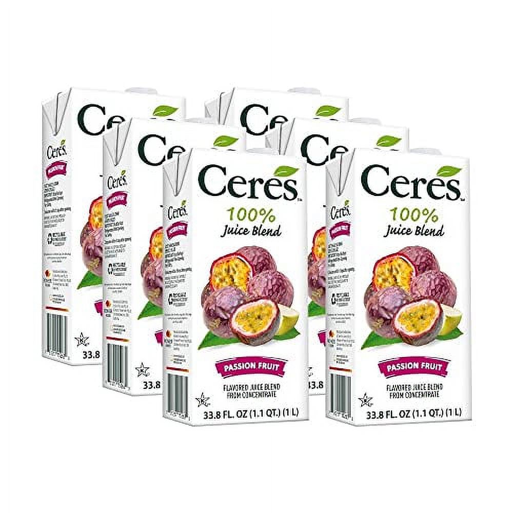 Ceres 100 All Natural Pure Fruit Juice Blend, Passion Fruit Gluten