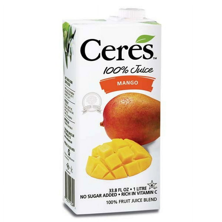 Ceres 100% Mango Juice oz Tetra Pack Pack of 12