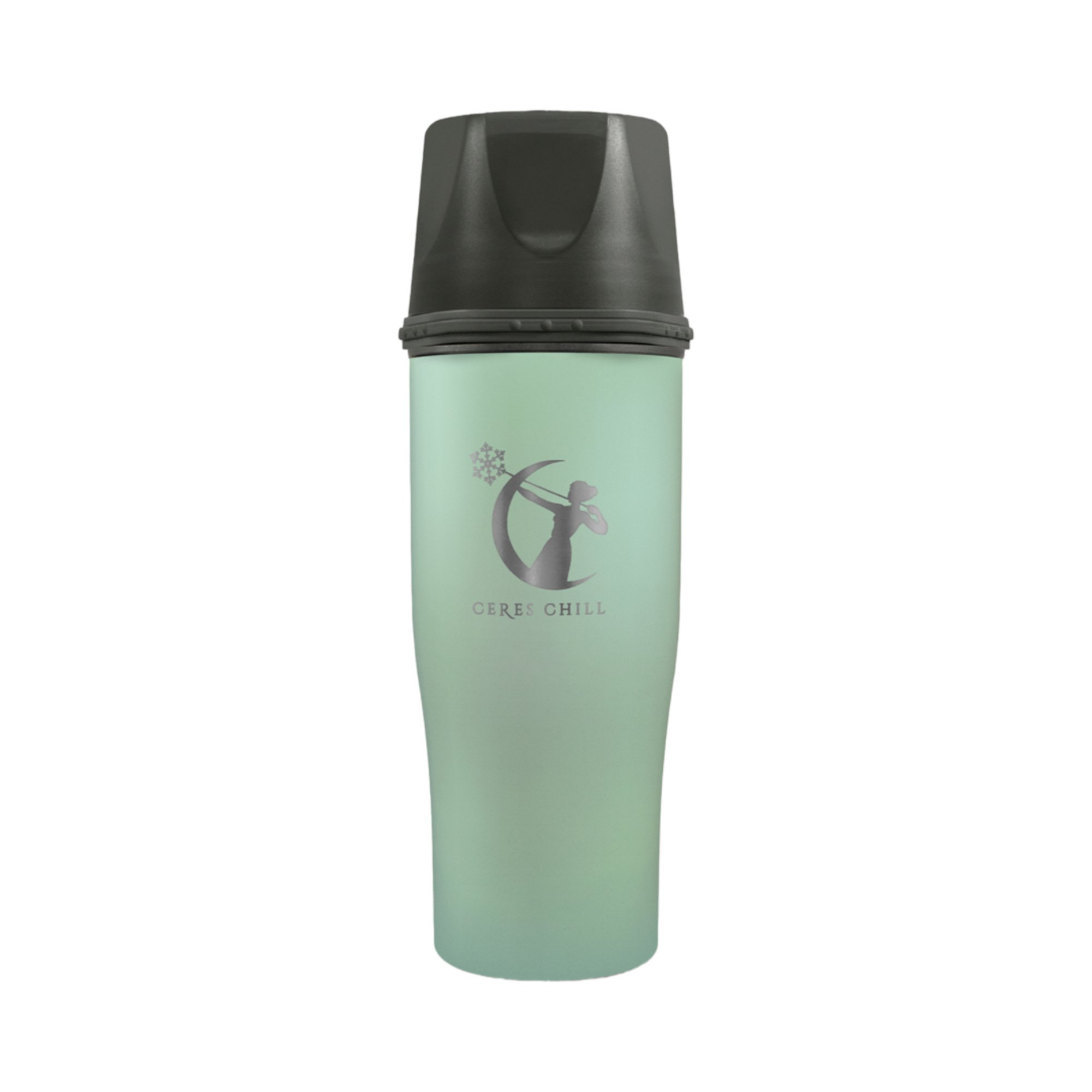 Ceres Chill Demigoddess Mini Breast Milk Chiller Container Stainless Steel Zen Green 16 oz. 1 ct
